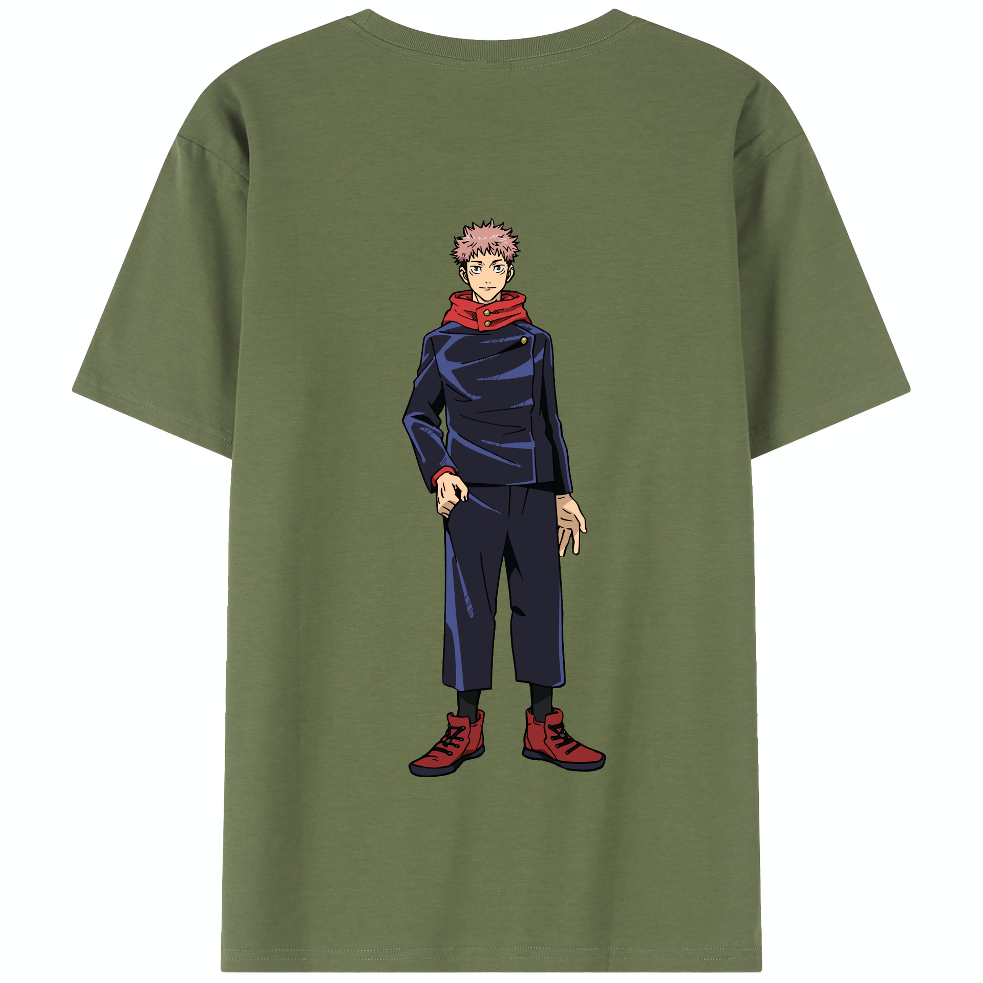 （画像用） 呪術廻戦 Jujutsu Kaisen 綿100％半袖Tシャツ（背面プリント）